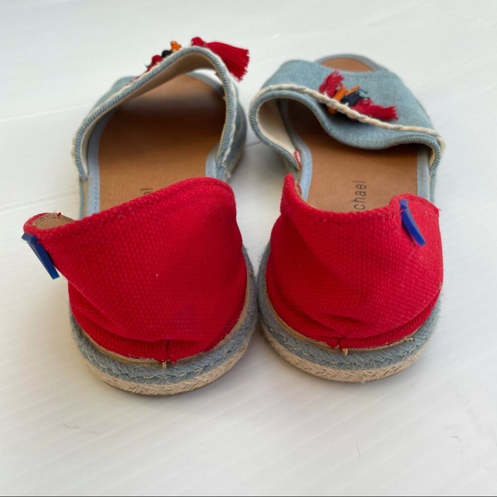 Eric Michael “Electra” style slip-on tassel sandal - Picture 7 of 10